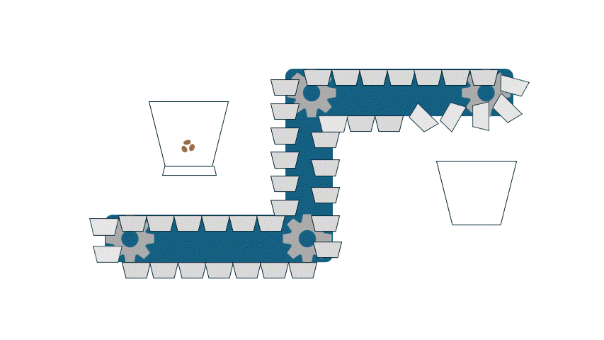 常時上向き型のイラスト
