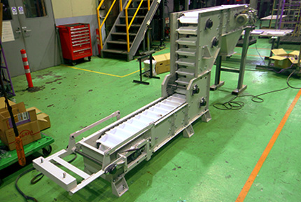 バケットコンベヤの写真