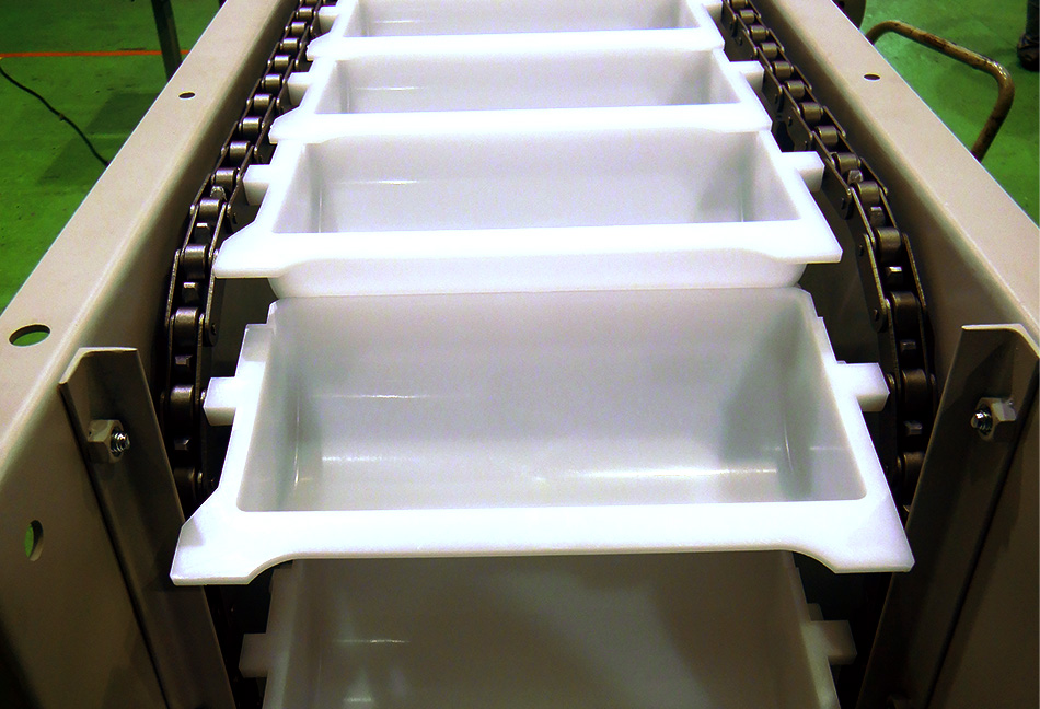 バケットコンベヤの写真